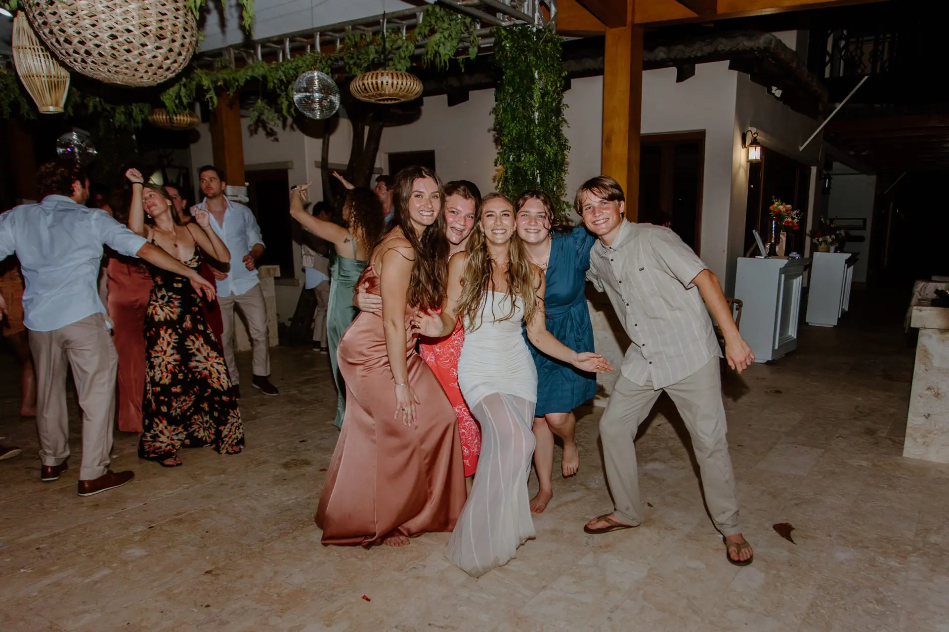 Wedding reception celebration